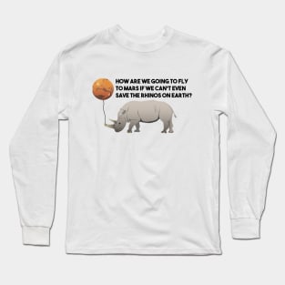 Save the Rhinos Long Sleeve T-Shirt